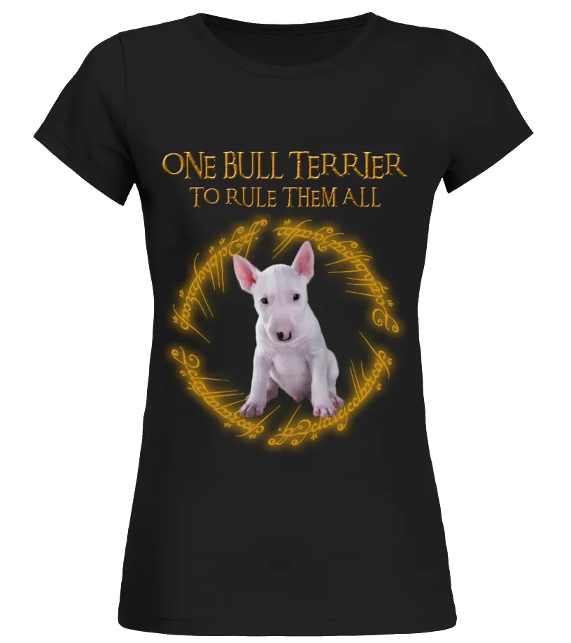 Bull Terrier Rule Camiseta cuello redondo Mujer