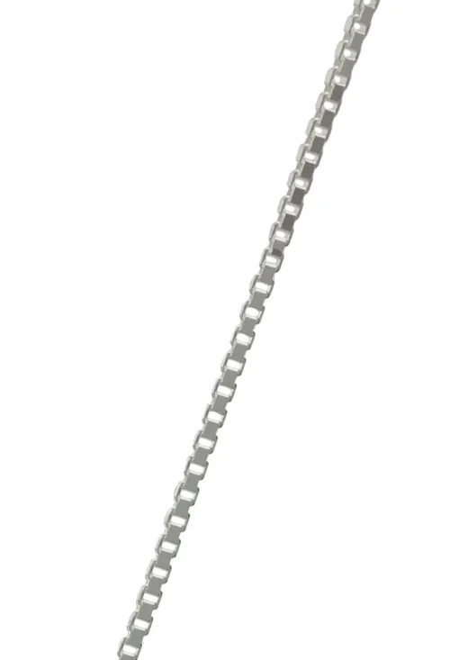 CADENA VENECIANA DE PLATA LARGO 60 CM 126_VNL4760