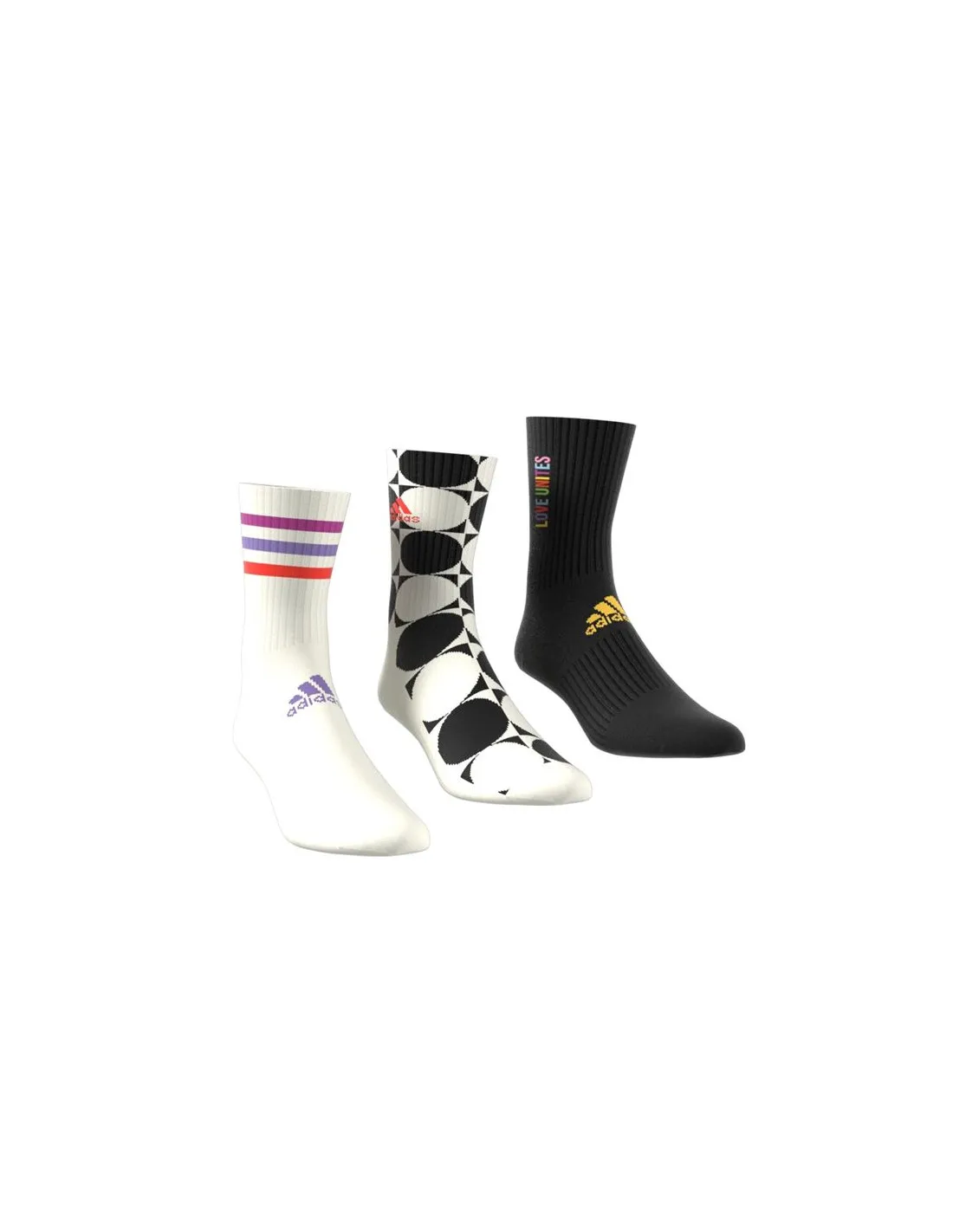 Calcetines de Fitness adidas 3Pp So Pride Rm