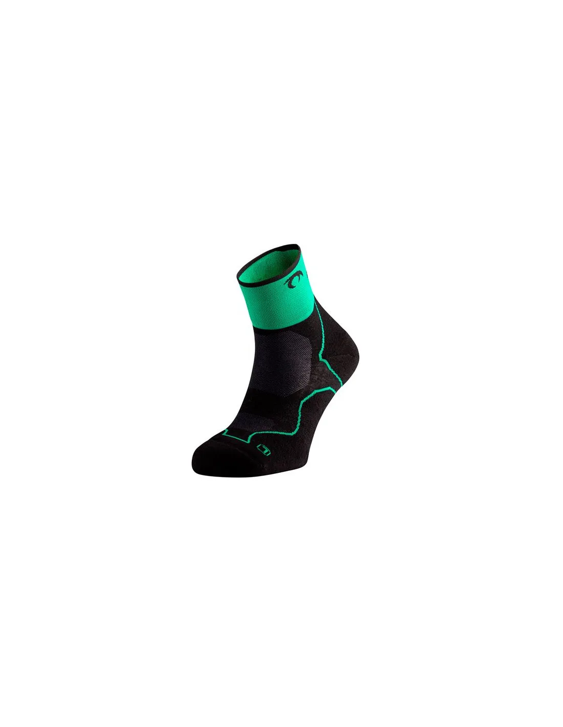 Calcetines de Lurbel Desafio Three Negro/Verde Golf