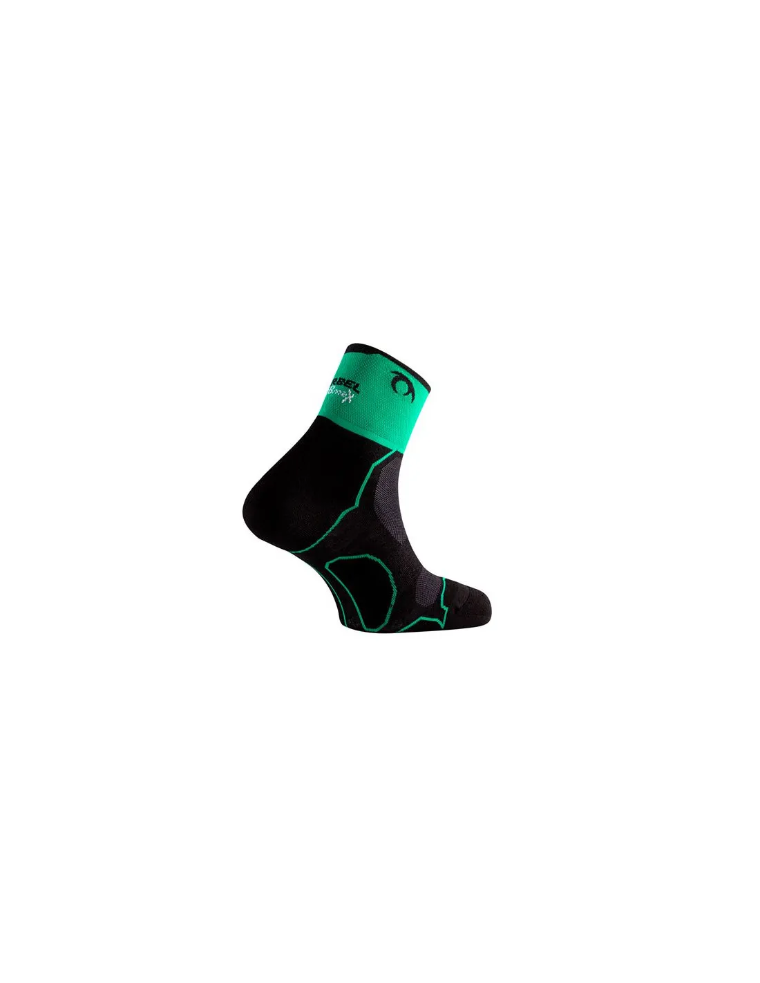 Calcetines de Lurbel Desafio Three Negro/Verde Golf