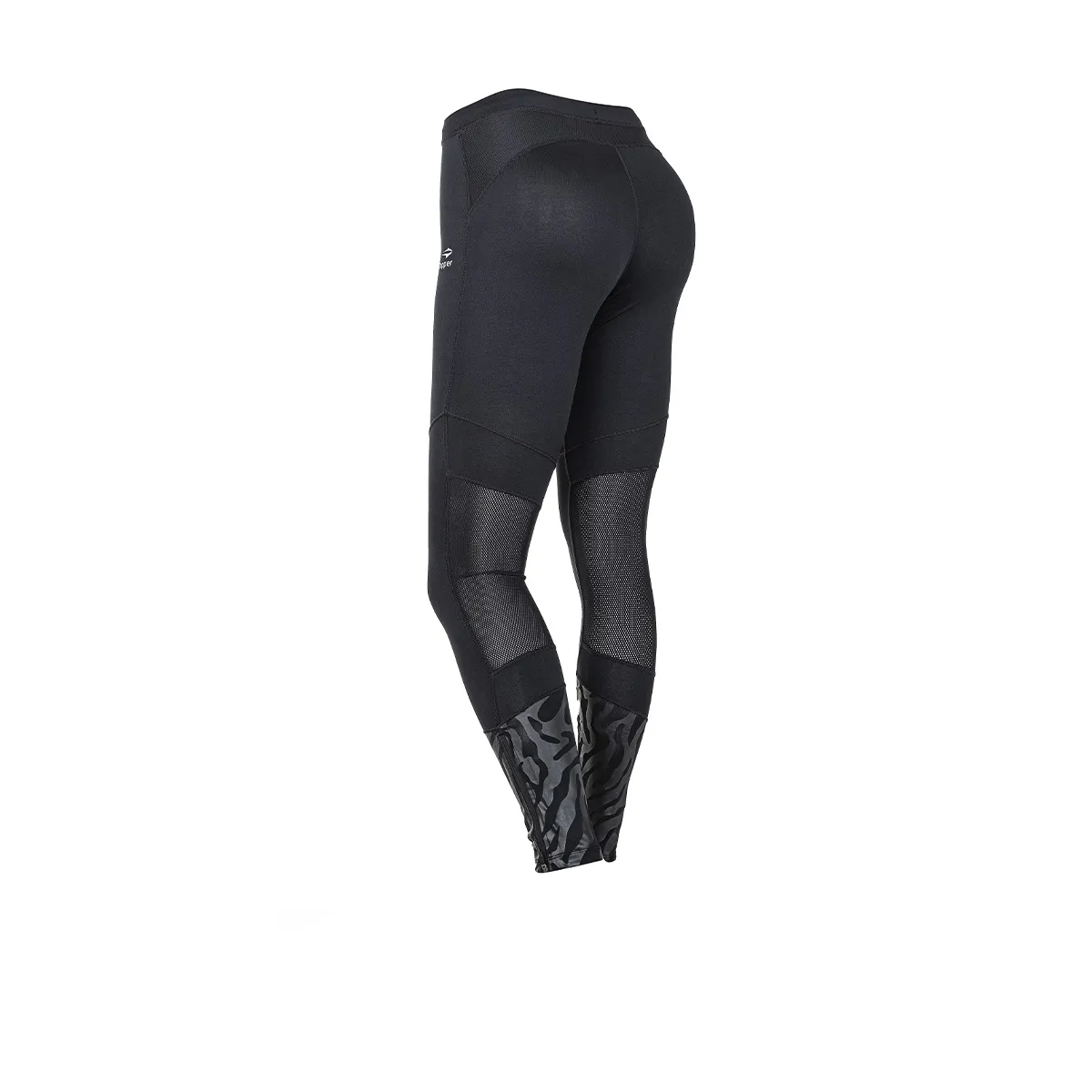 Calza Topper Running II Mujer Negra