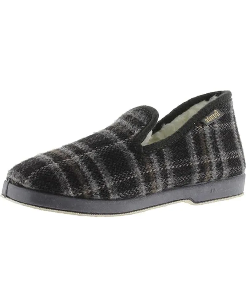 Calzado de casa VICTORIA  de Hombre PANTUFLAS WAMBA BORREGUITO 200301  GRIS