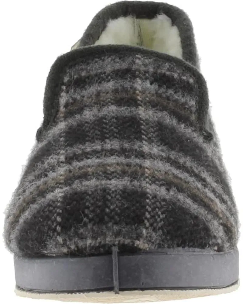 Calzado de casa VICTORIA  de Hombre PANTUFLAS WAMBA BORREGUITO 200301  GRIS