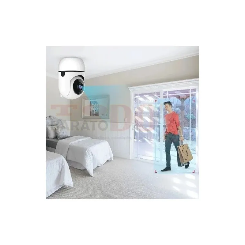Camara Wifi Smart Camara Qc3 Vision Nocturna 1080p Robotica