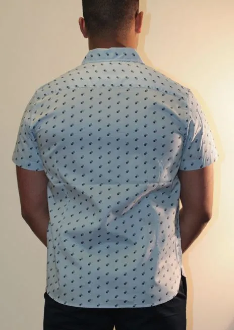 CAMISA DE MANGA CORTA APPROACH 4983 CELESTE