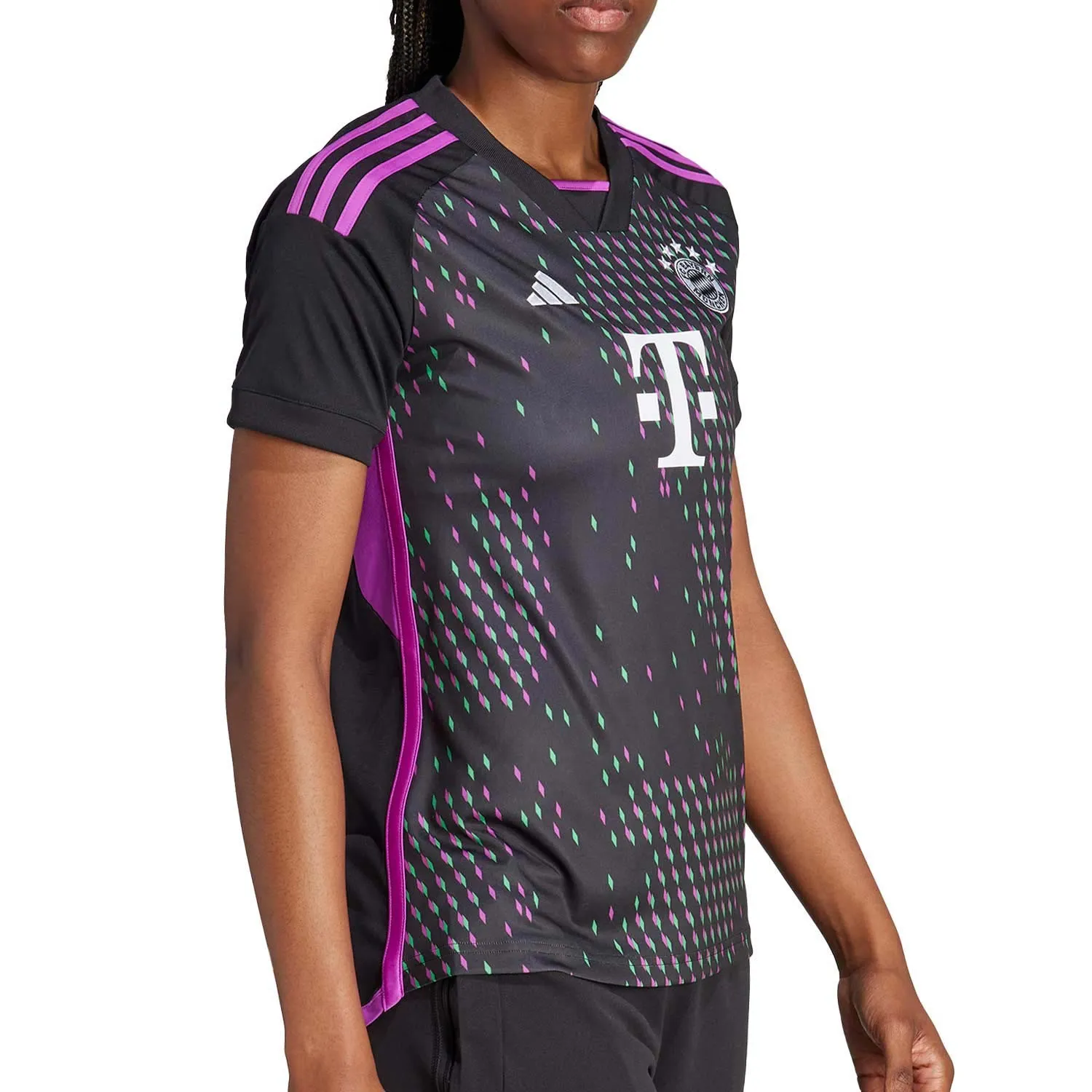 Camiseta adidas 2a Bayern Kane mujer 2023 2024