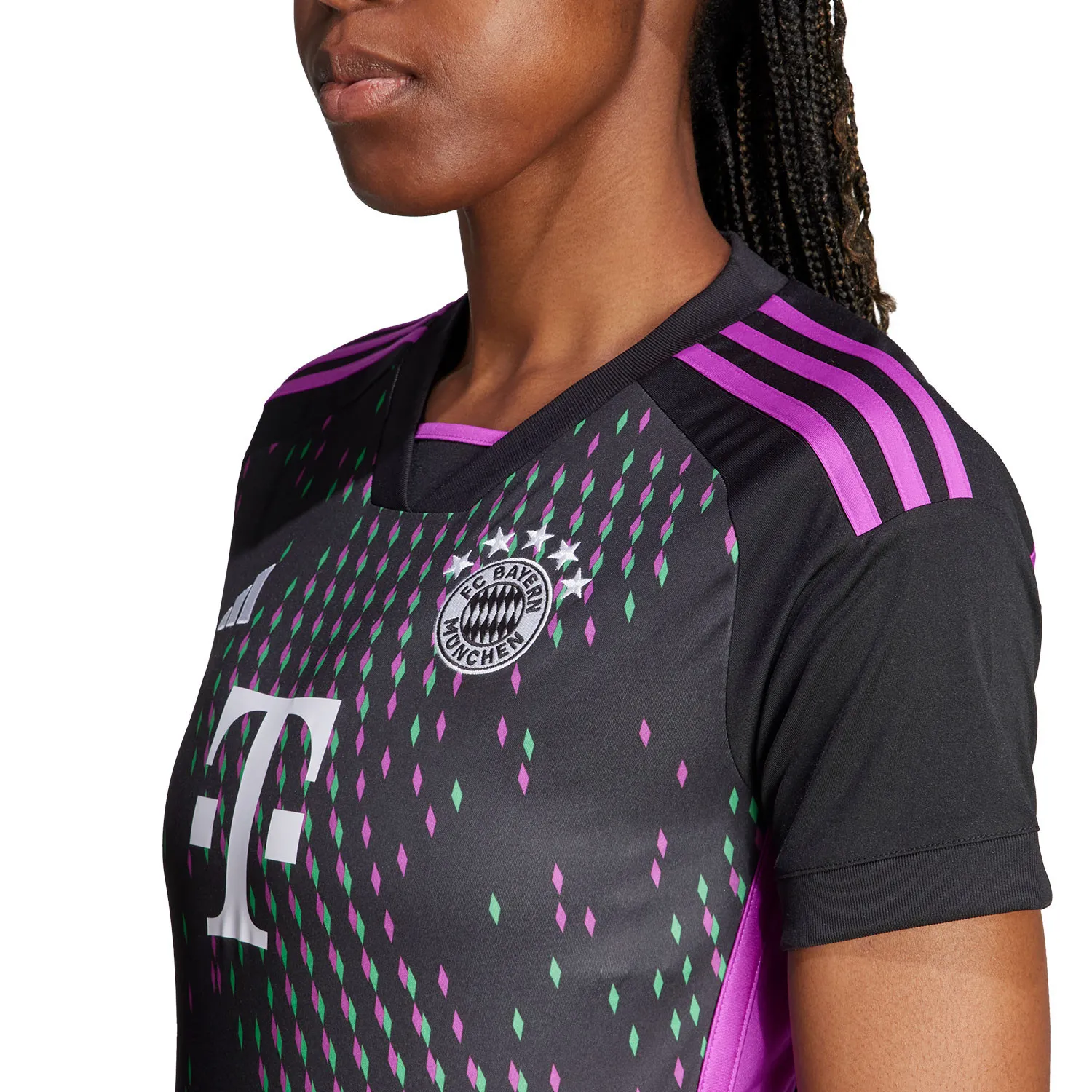 Camiseta adidas 2a Bayern Kane mujer 2023 2024