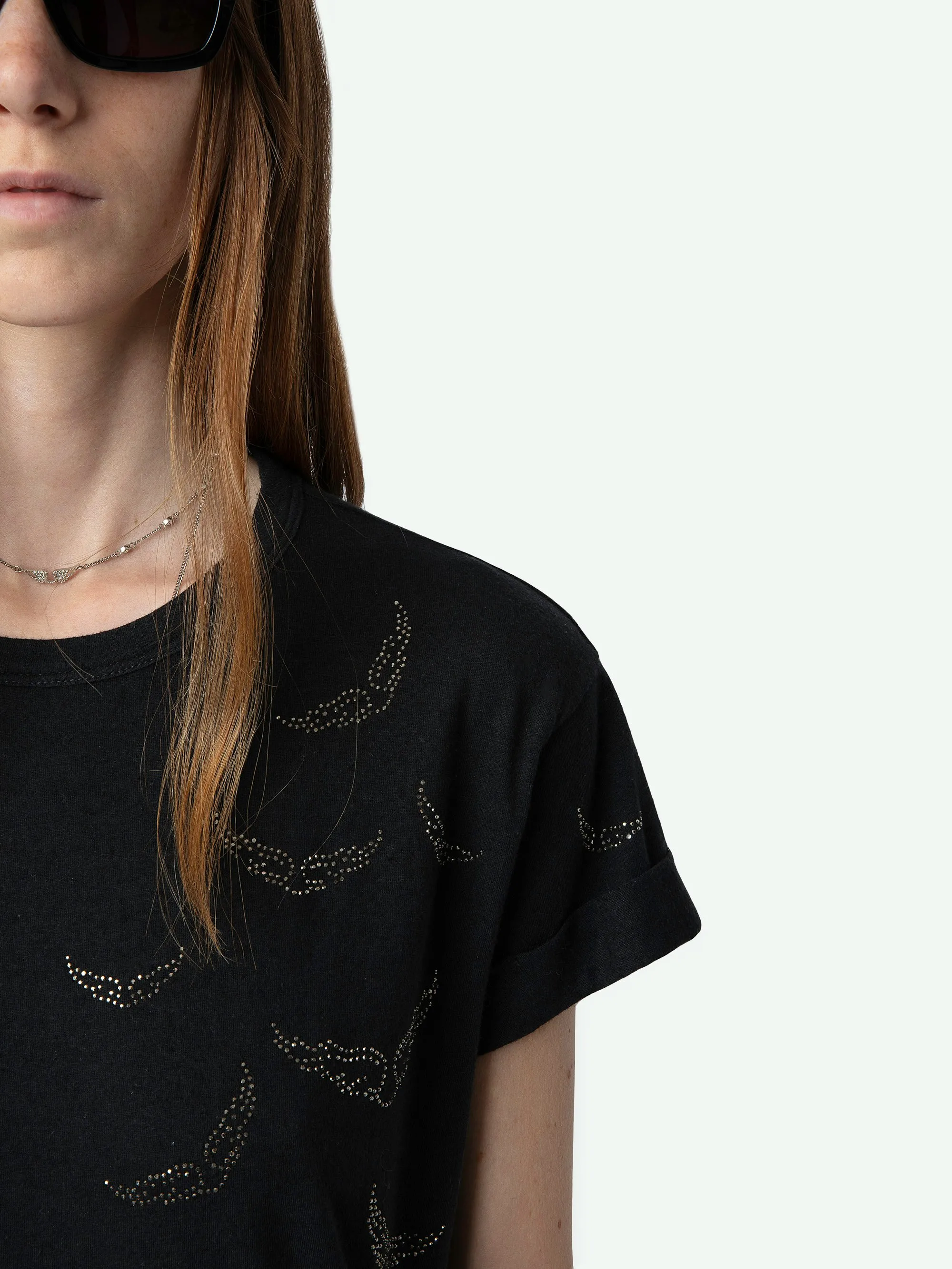 Camiseta Anya Wings con Strass