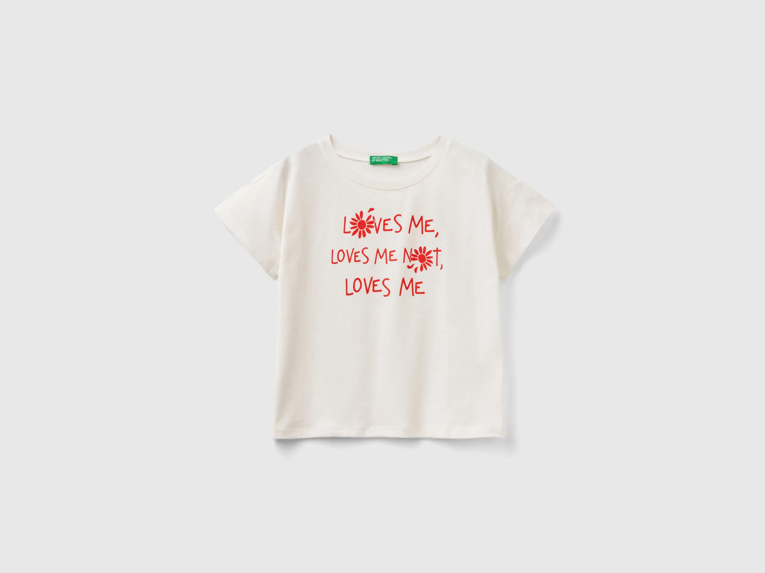 Camiseta boxy fit de algodón orgánico