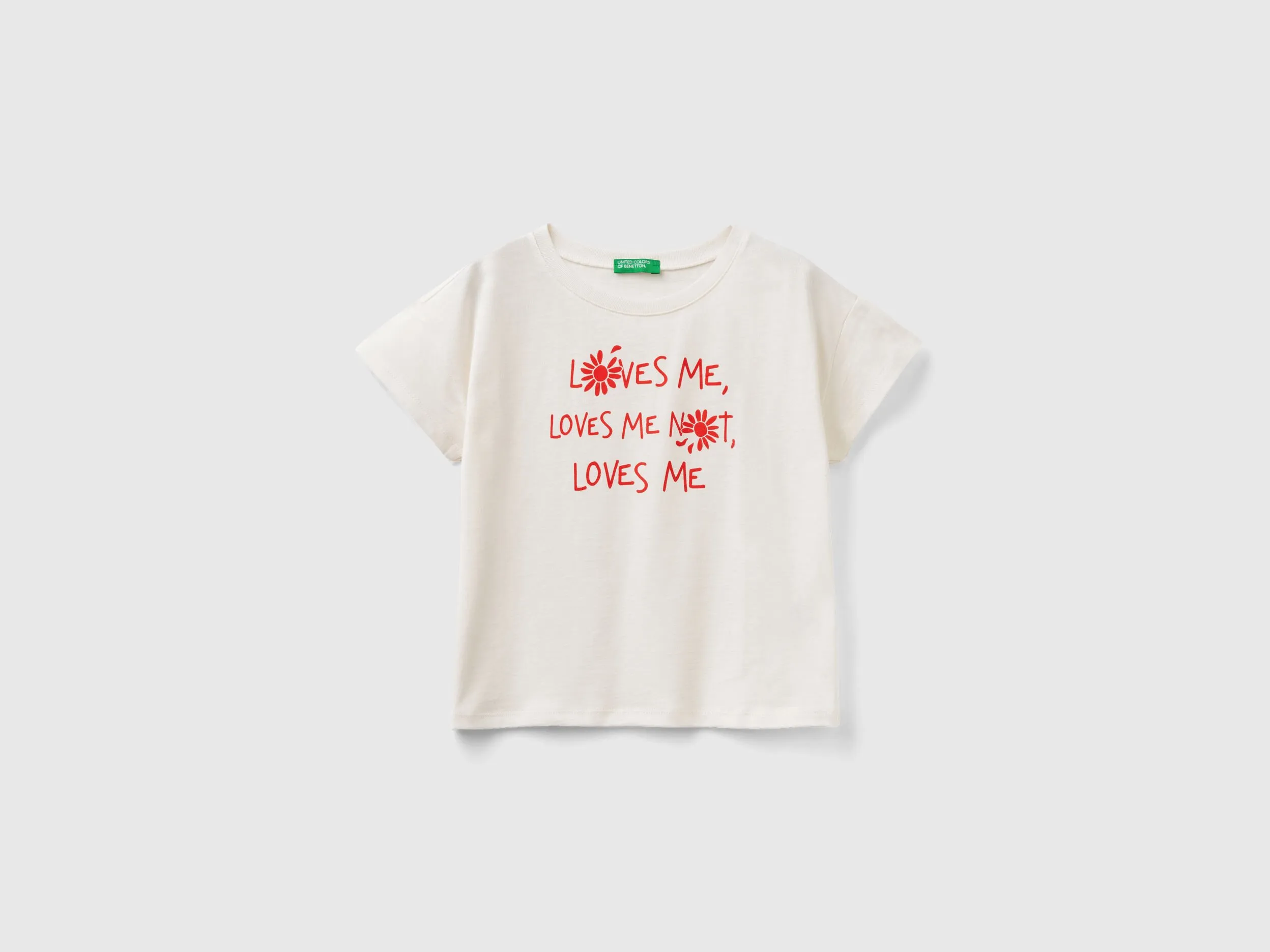 Camiseta boxy fit de algodón orgánico