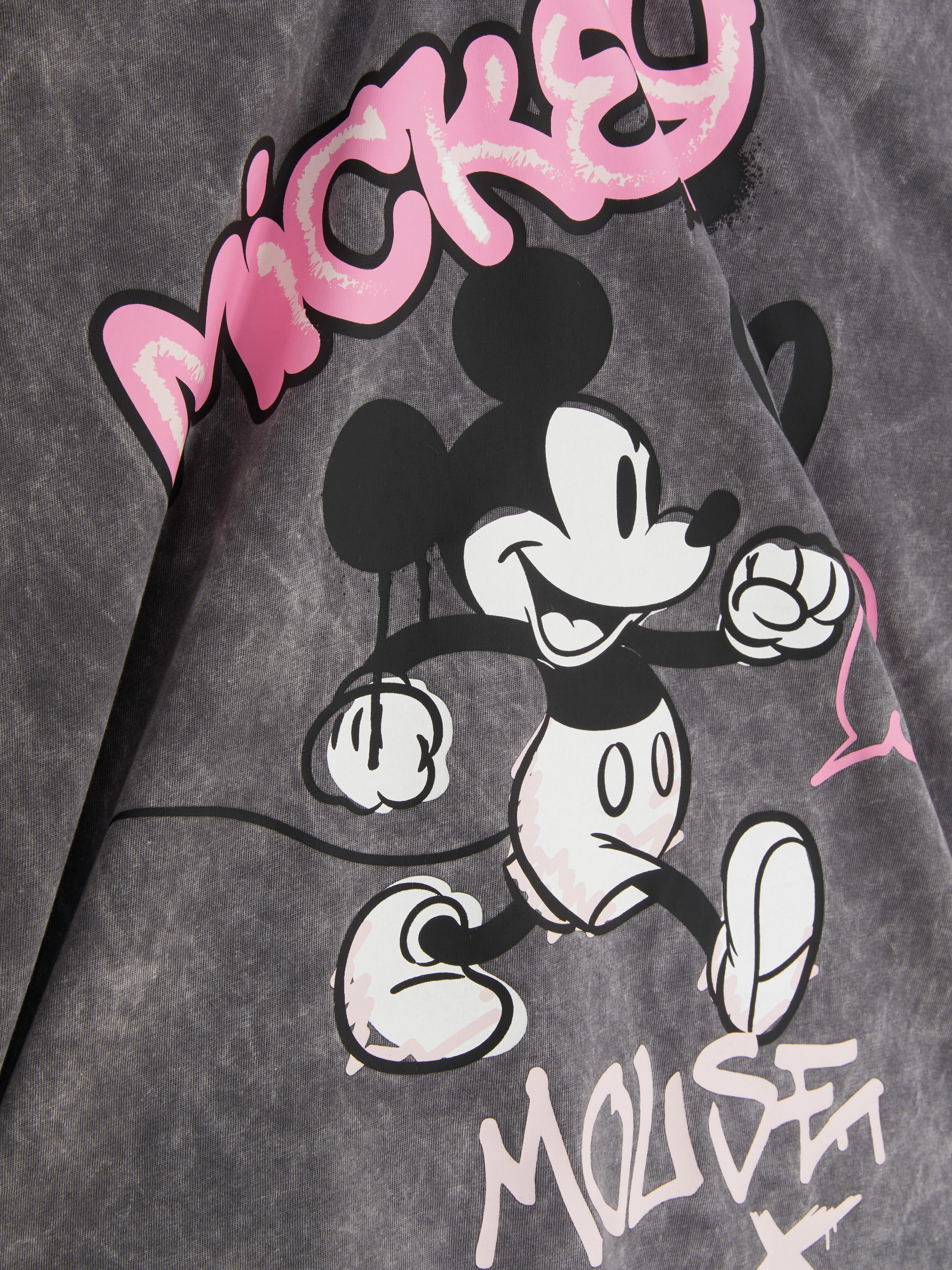 Camiseta con lavado ácido de Mickey Mouse de Disney