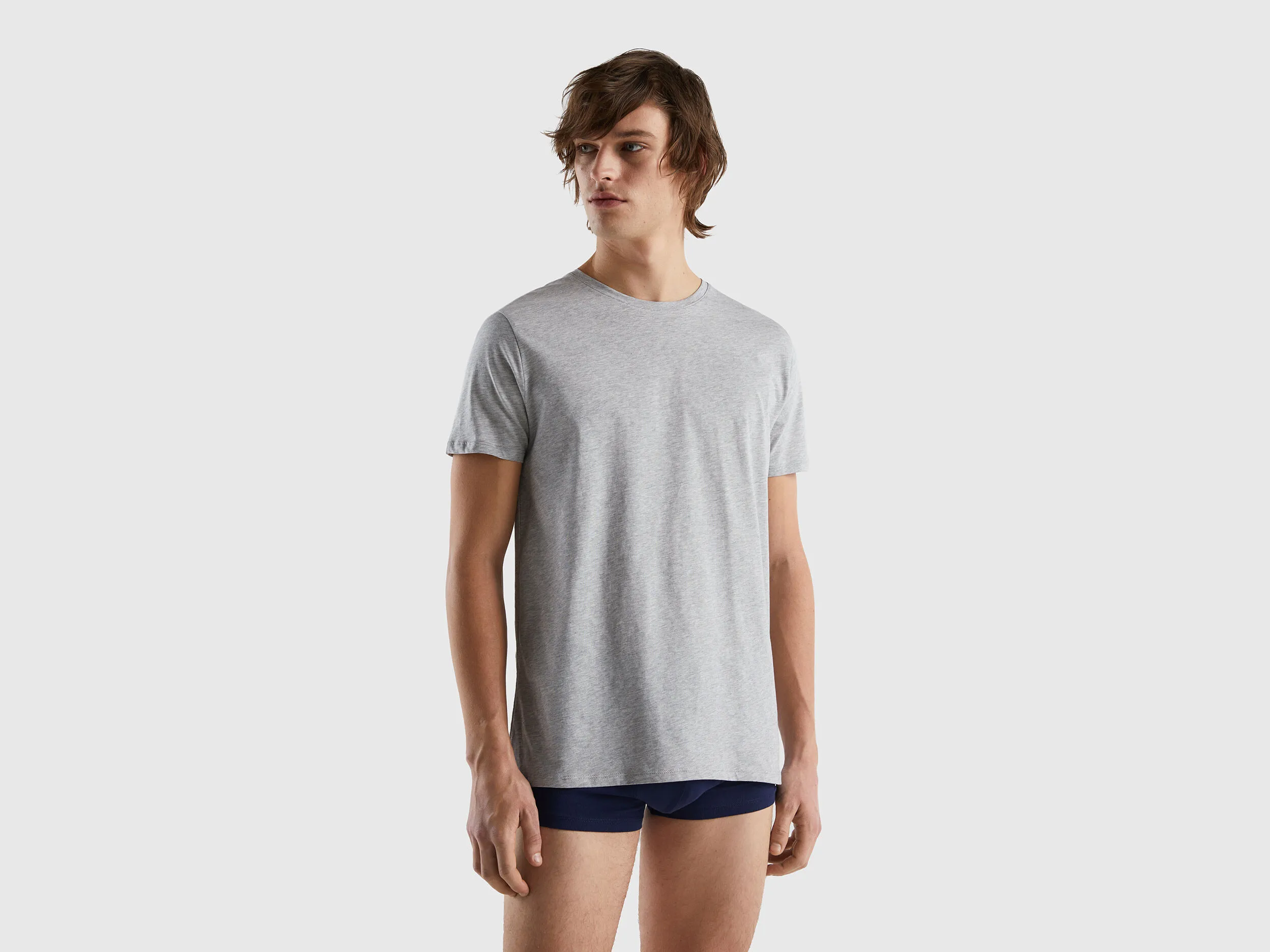 Camiseta de algodón de fibra larga