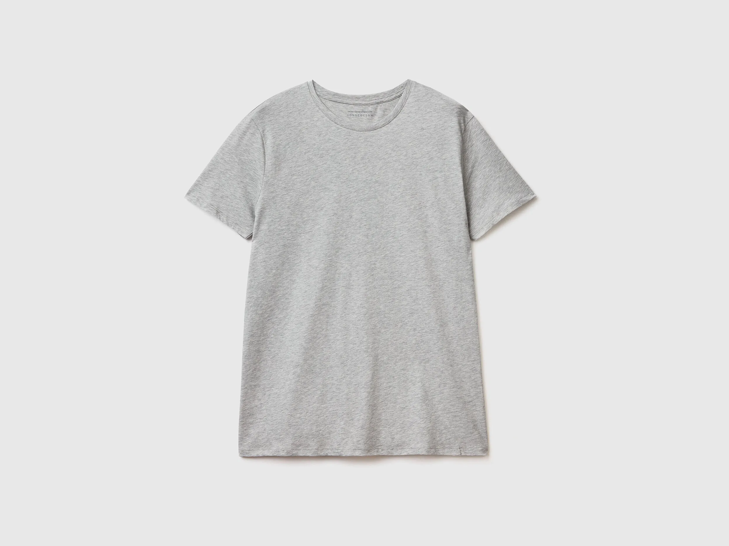 Camiseta de algodón de fibra larga