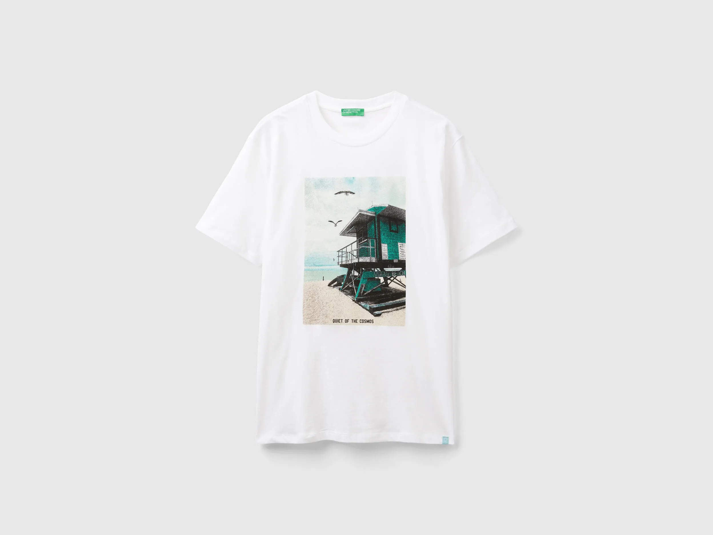 Camiseta de algodón orgánico con estampado
