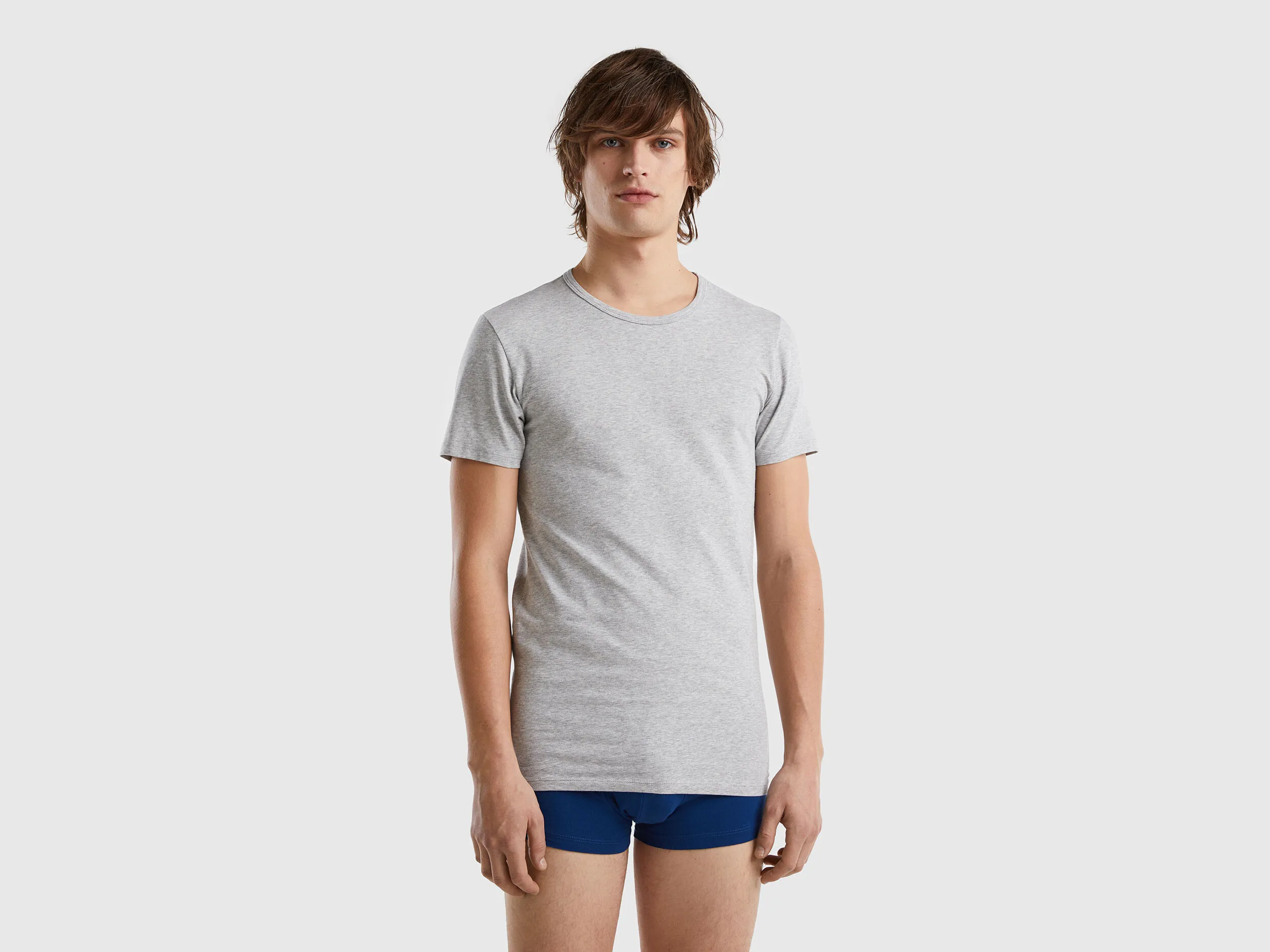 Camiseta de algodón orgánico elástico