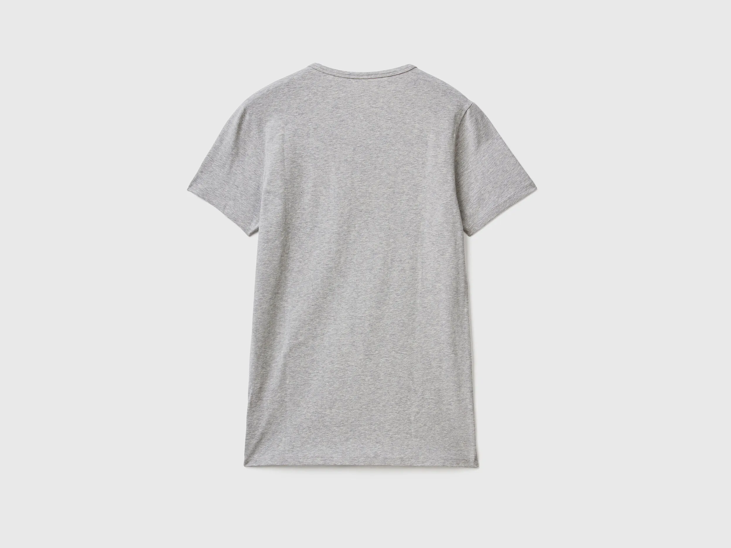 Camiseta de algodón orgánico elástico