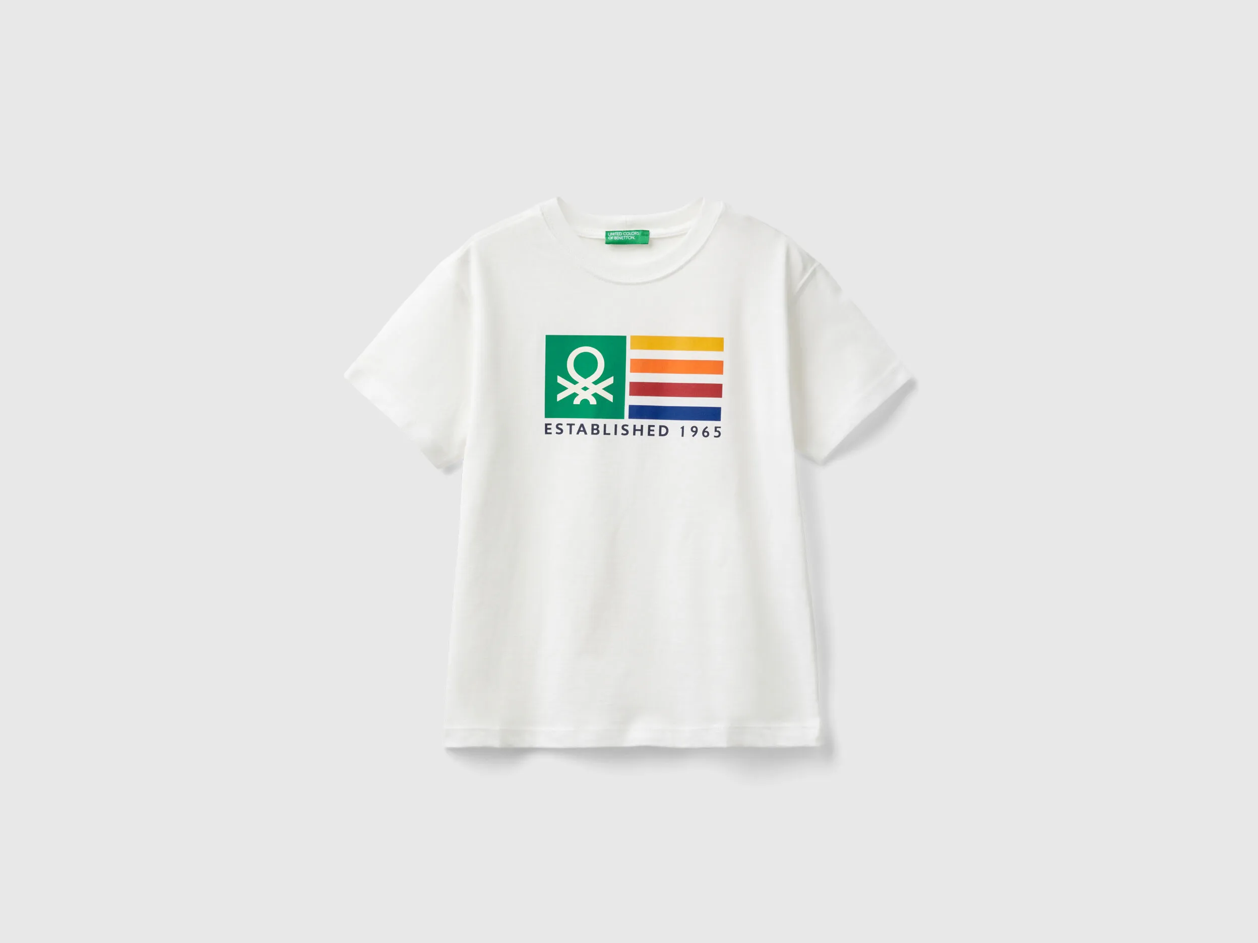 Camiseta de manga corta de 100 % algodón orgánico