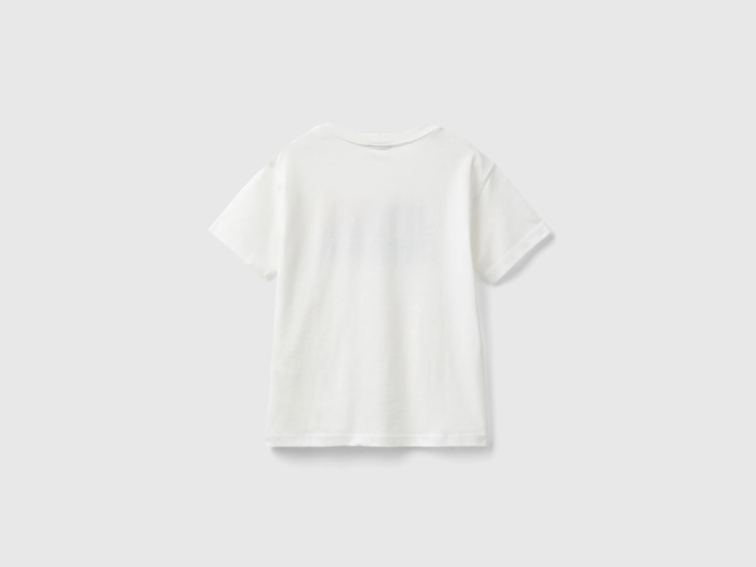 Camiseta de manga corta de 100 % algodón orgánico