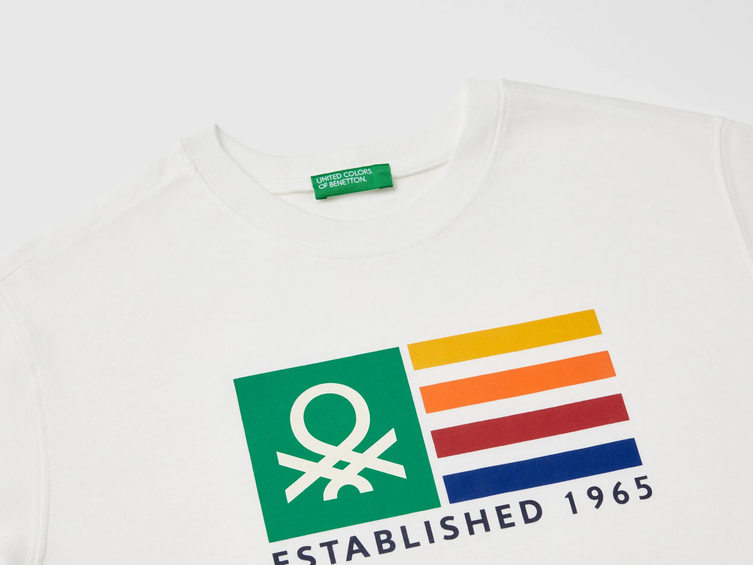 Camiseta de manga corta de 100 % algodón orgánico