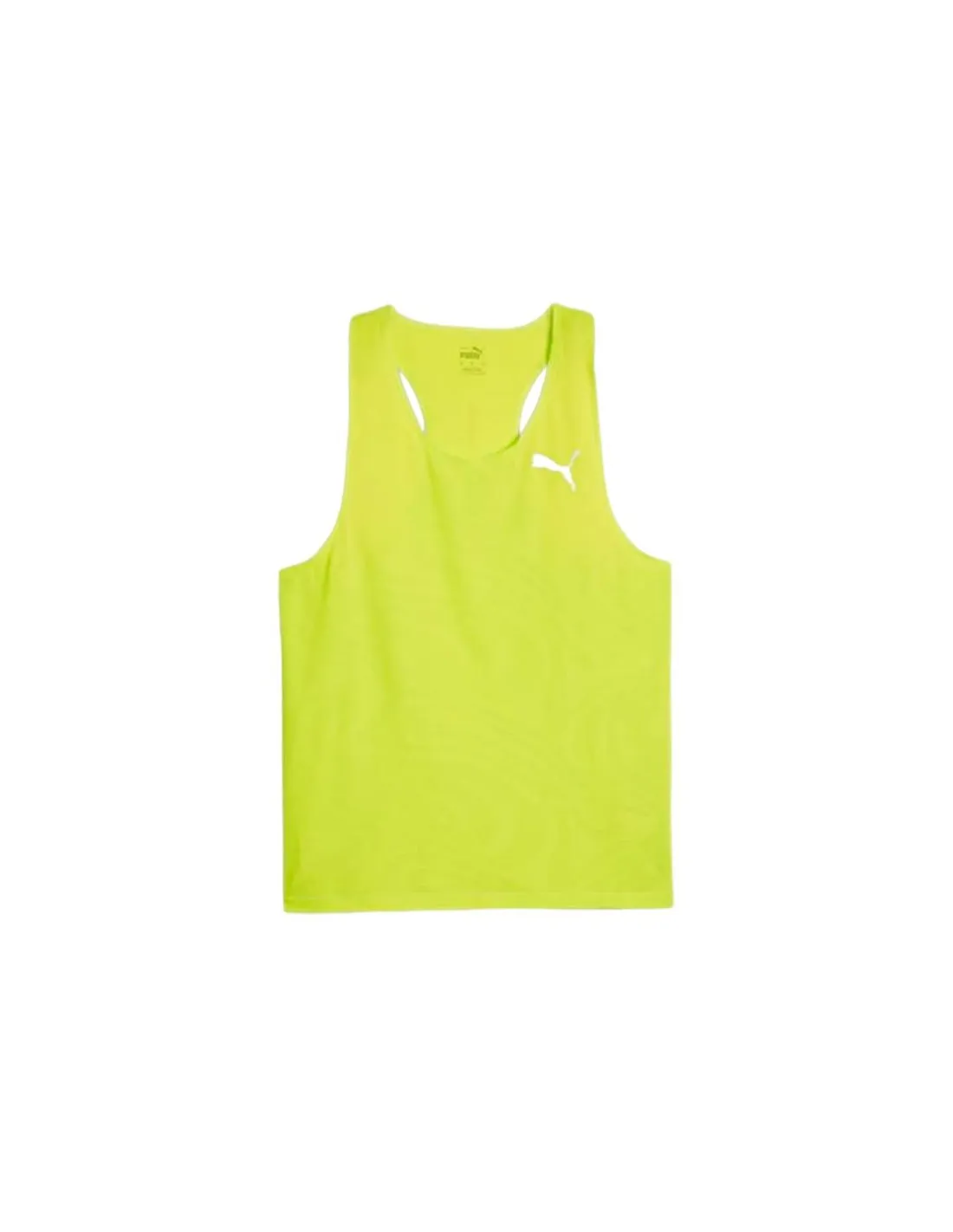 Camiseta de Running Puma Run Ultraspun Hombre Amarillo
