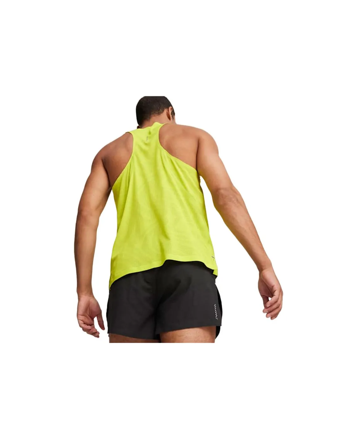 Camiseta de Running Puma Run Ultraspun Hombre Amarillo