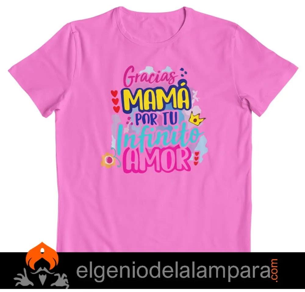 Camiseta día de la madre mama gracias por tu amor