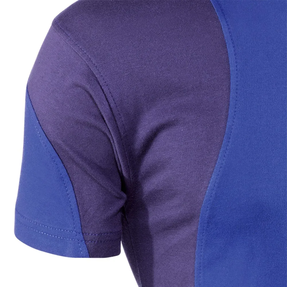 Camiseta Juba industrial bicolor manga corta hombre