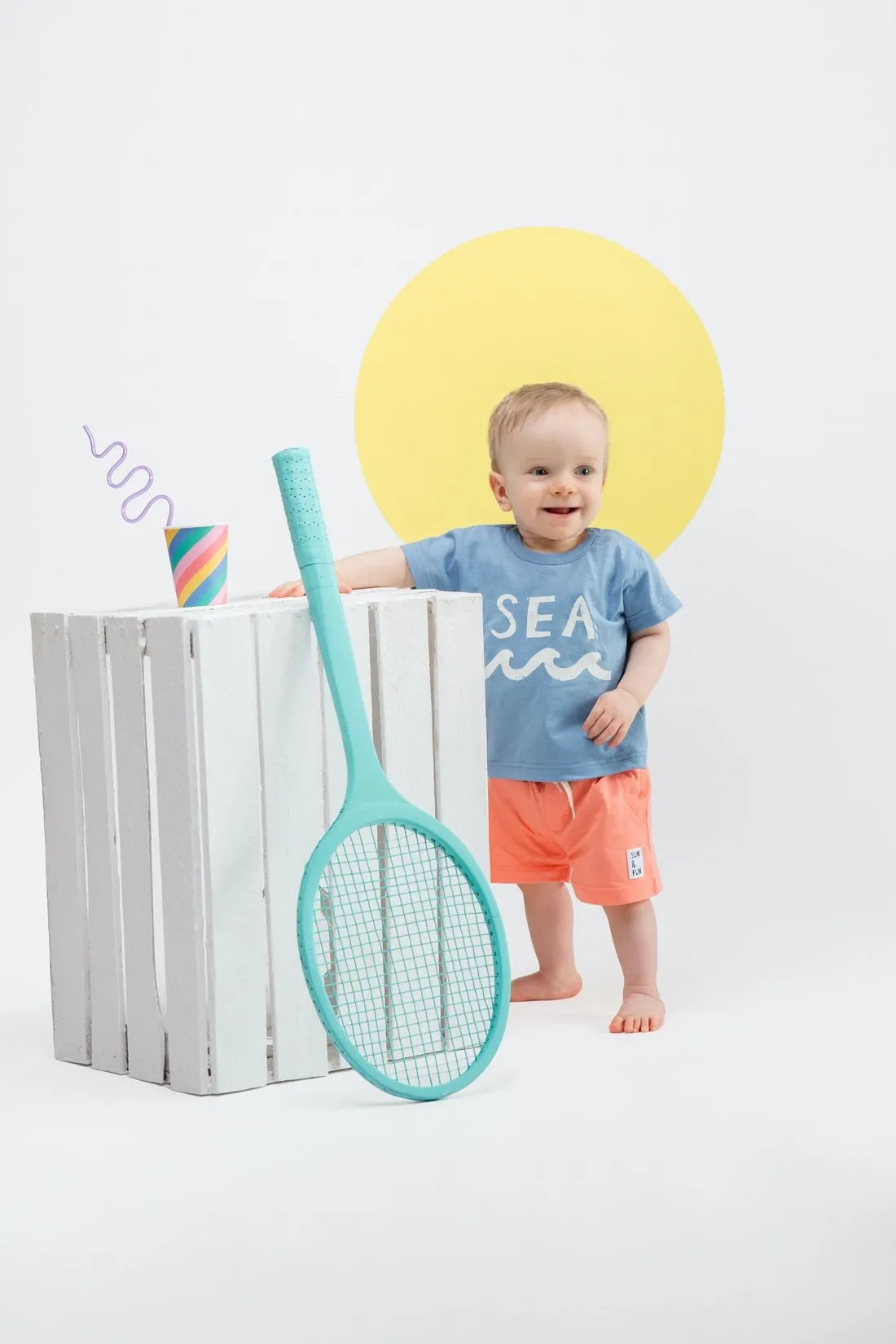 Camiseta manga corta para niños colección Sun&Fun