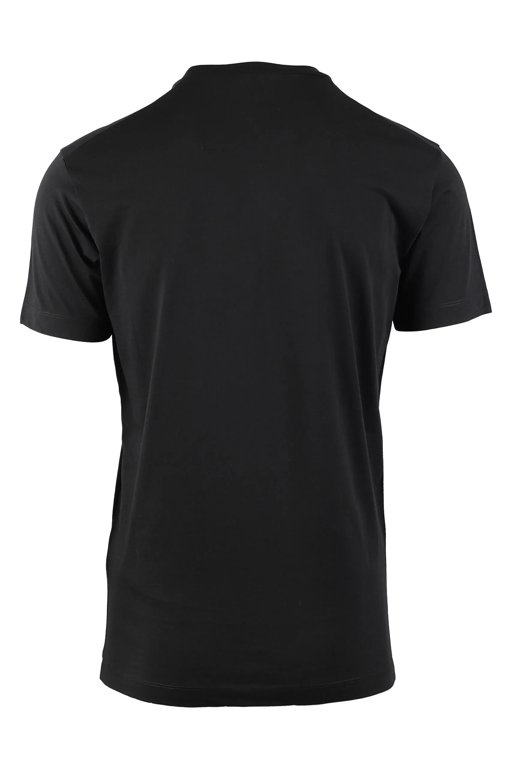 Camiseta negra con maxilogo 