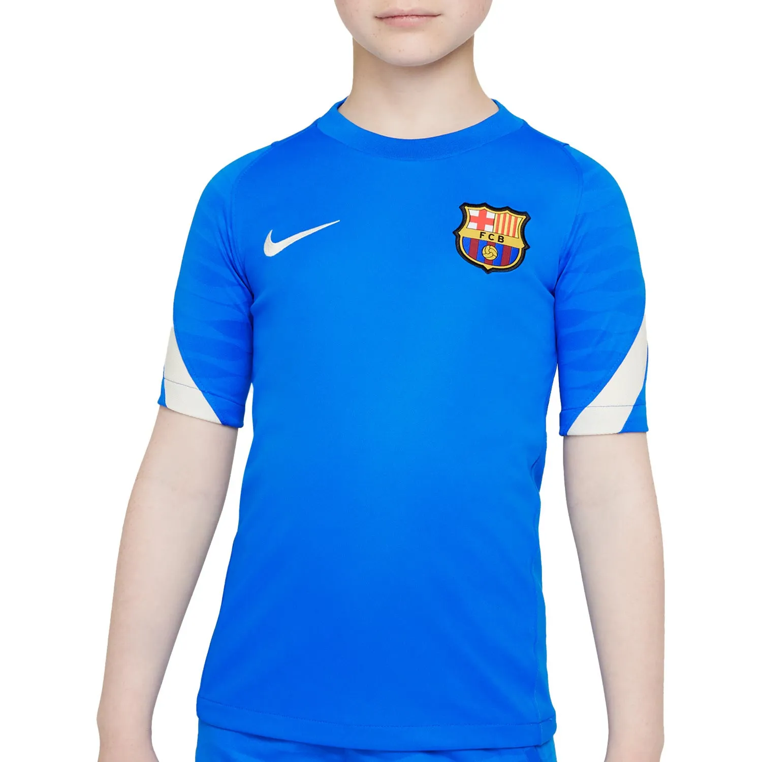 CAMISETA NIKE BARCELONA ENTRENAMIENTO NIñO DRIFIT STRIKE