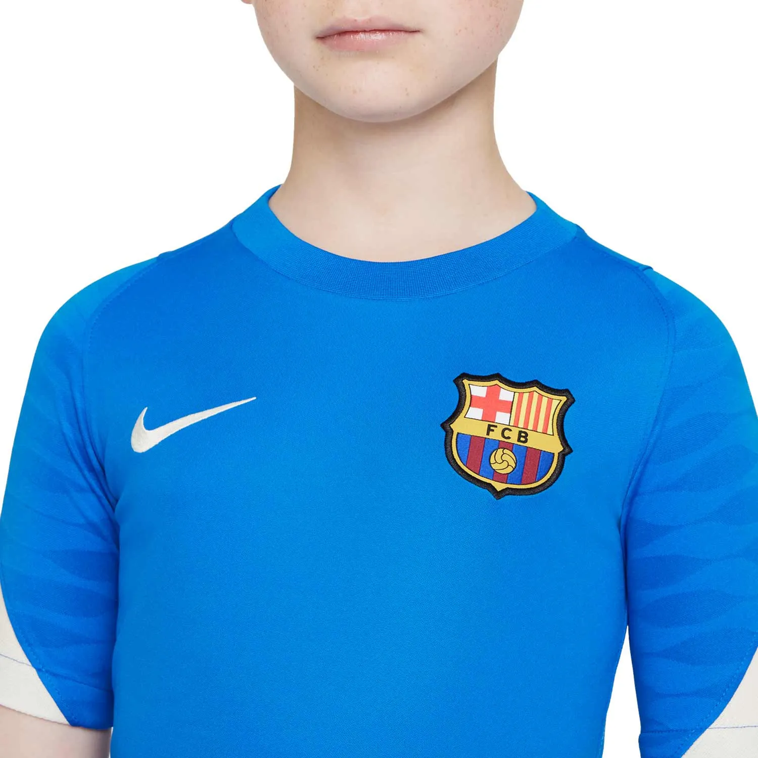 CAMISETA NIKE BARCELONA ENTRENAMIENTO NIñO DRIFIT STRIKE