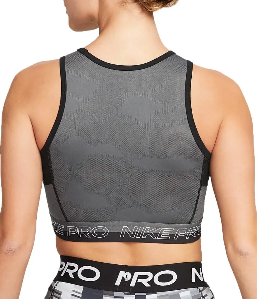 Camiseta sin mangas Nike W NP DF CROP TANK FEMME