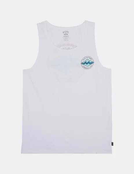 CAMISETA TIRANTES BILLABONG ROTOR DIAMOND  WHITE