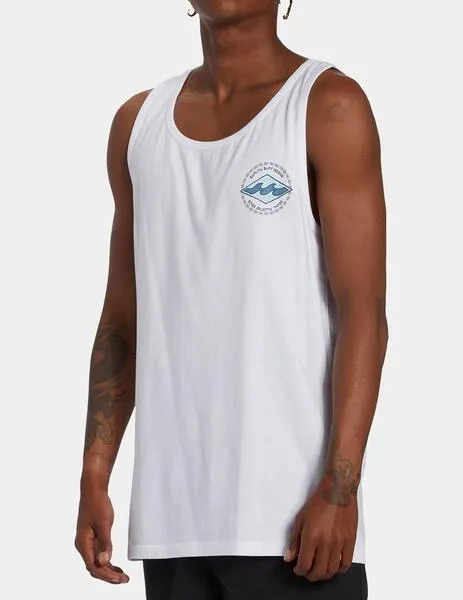 CAMISETA TIRANTES BILLABONG ROTOR DIAMOND  WHITE