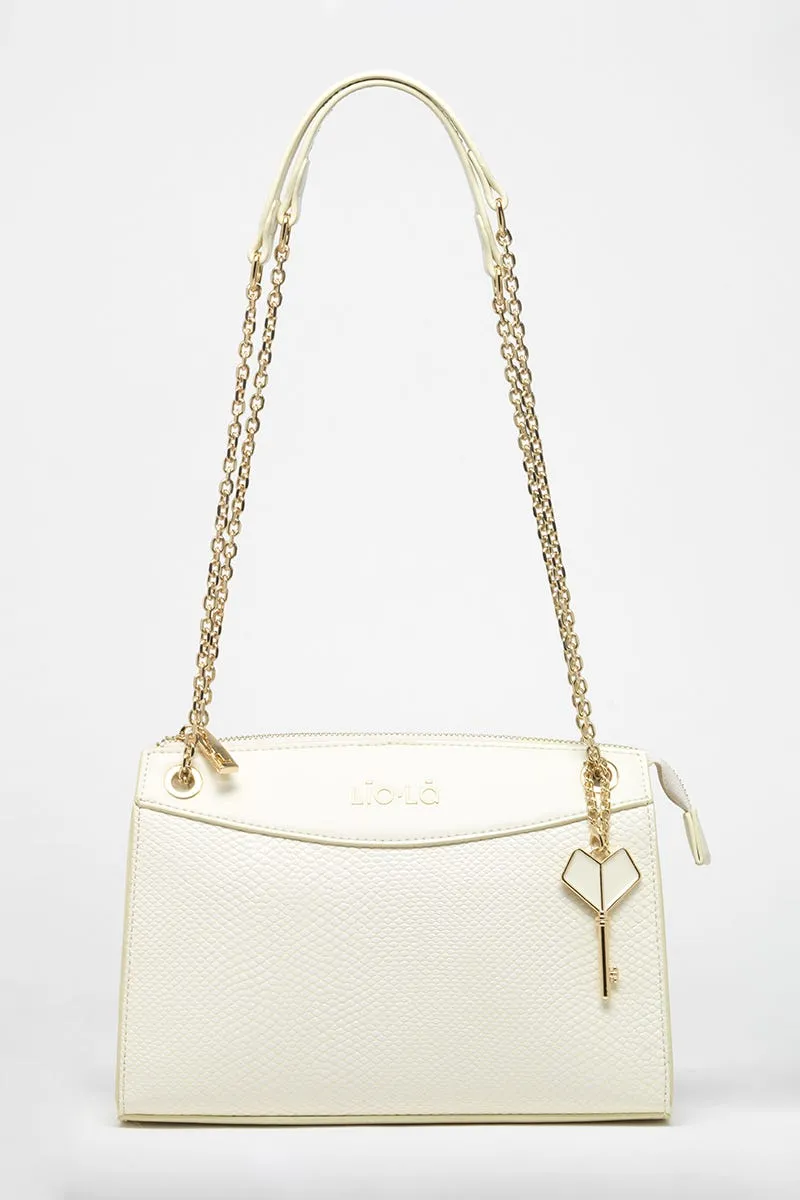 CARTERA EFECTO CUERO MEZCLA PITON, CRUDO
