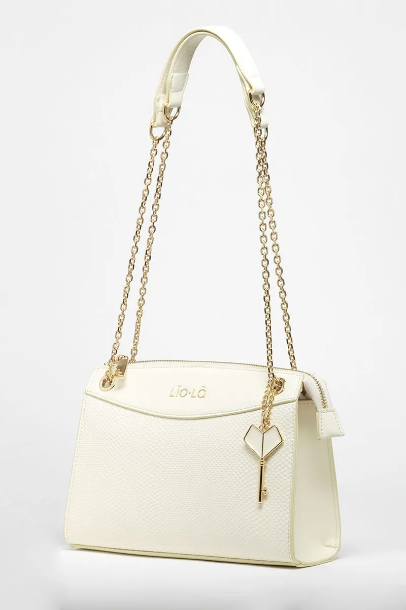 CARTERA EFECTO CUERO MEZCLA PITON, CRUDO