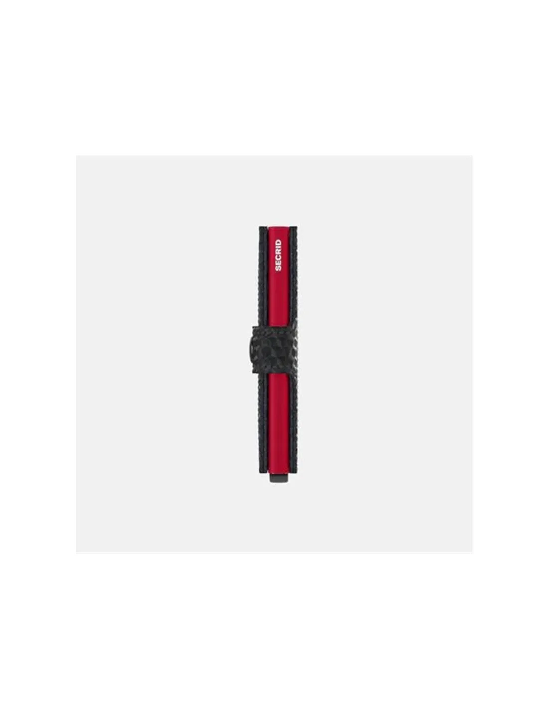 CARTERA SECRID MINIWALLET CUBIC BLACKRED
