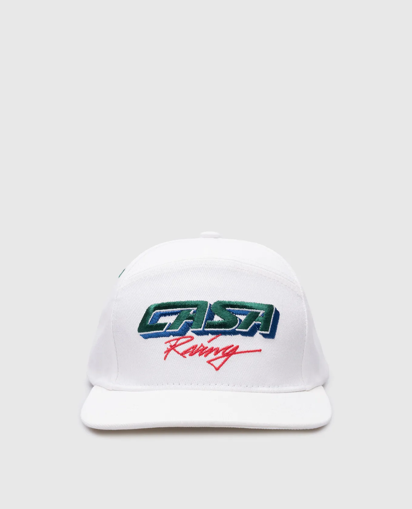 Casablanca White cap Casa Racing with embroidery