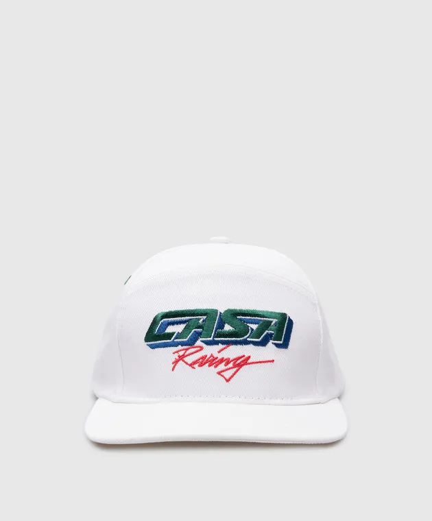 Casablanca White cap Casa Racing with embroidery