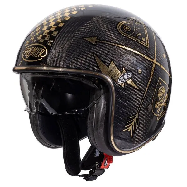 Casco Premier Vintage Carbon NX Gold Chromed 