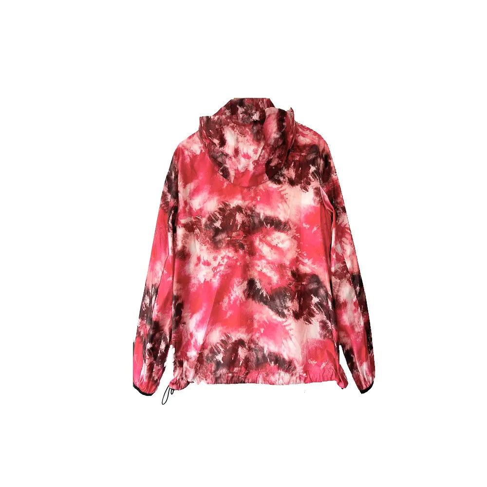 Chaqueta Cortavientos Blauer SBLDC04177 Color Rojo Mimético