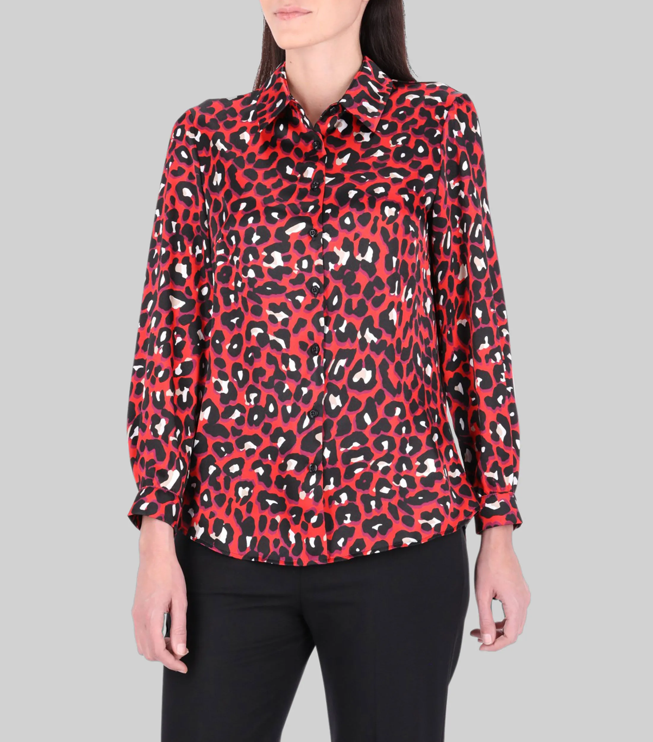 Charme Blusa estampada de manga larga Mujer