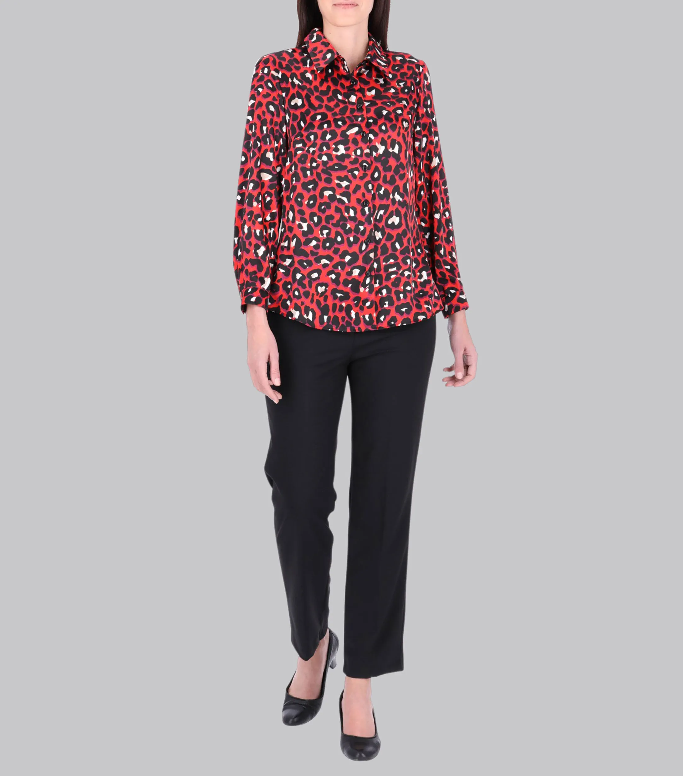 Charme Blusa estampada de manga larga Mujer
