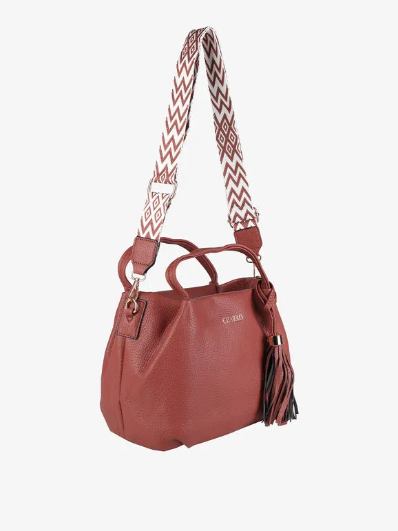 Charro Bolso de mujer con bandolera estampada.