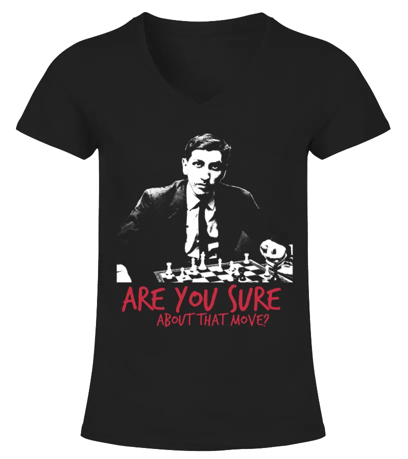 Chess player intimidation t shirt Camiseta cuello pico Mujer