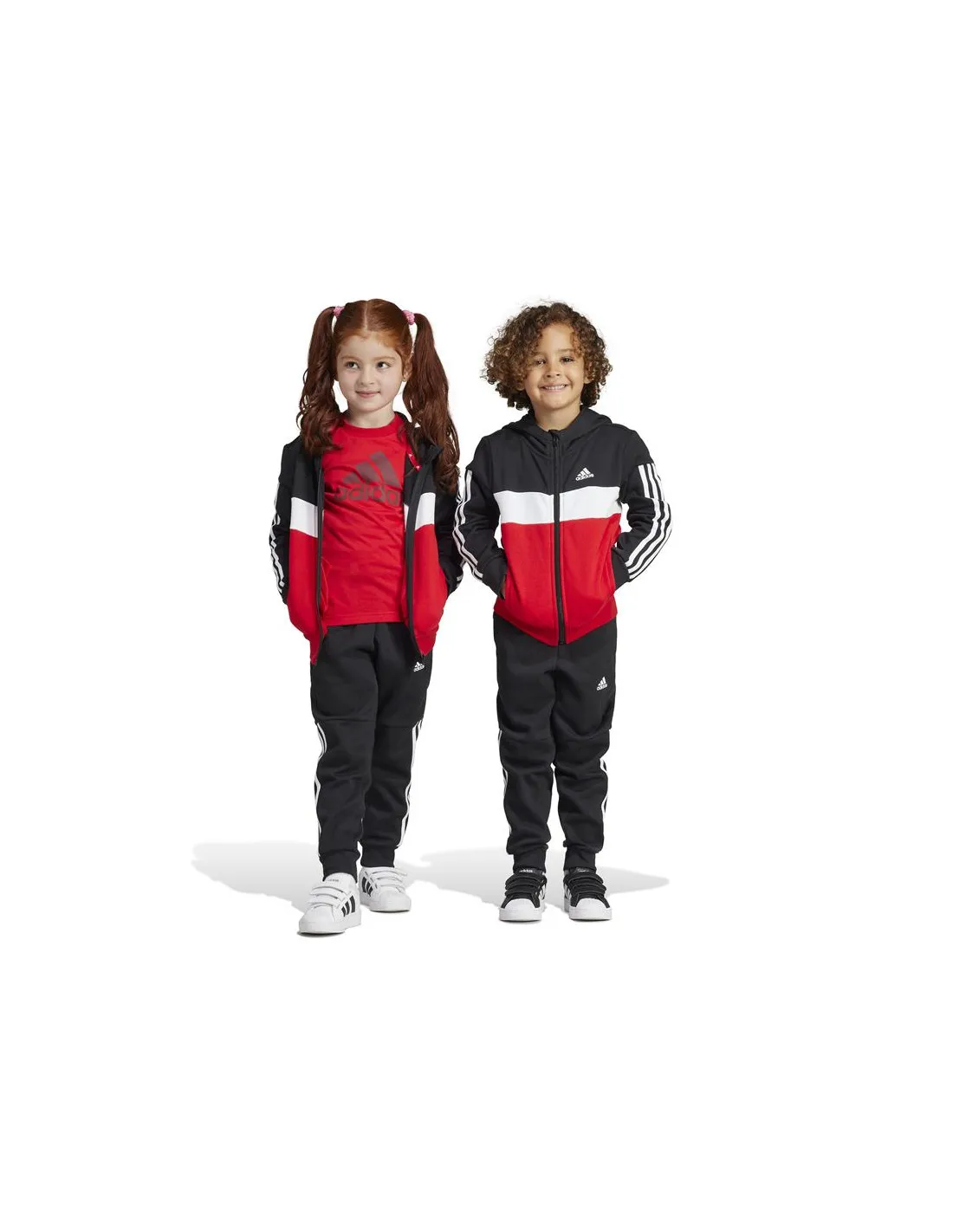 Chándal adidas Lk 3S Tib Fl Ts Infantil