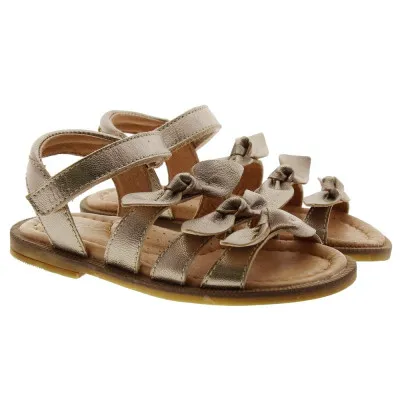 CLICSANDALIA VELCRO TRES LAZOS CLIC CL9484 ORO