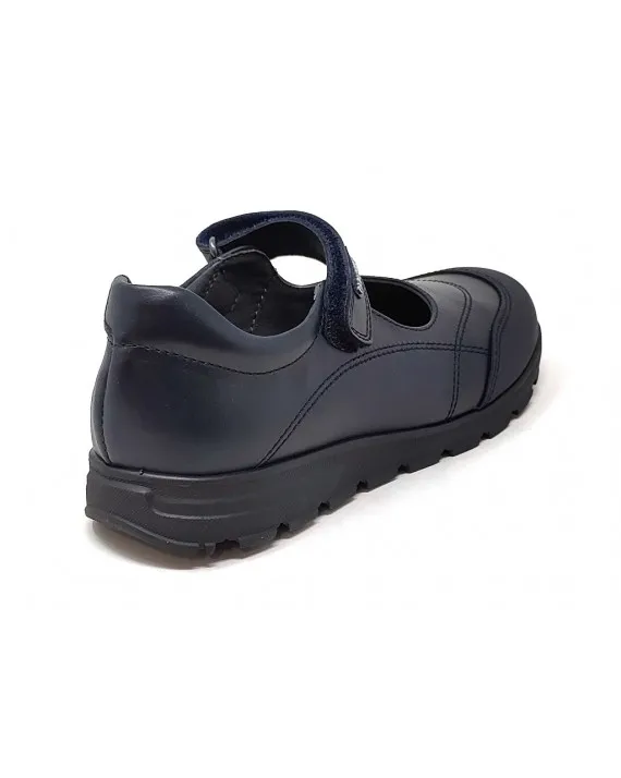 COLEGIAL NIÑA PIEL PABLOSKY VELCRO AZUL (talla desde la 25 hasta la 34)