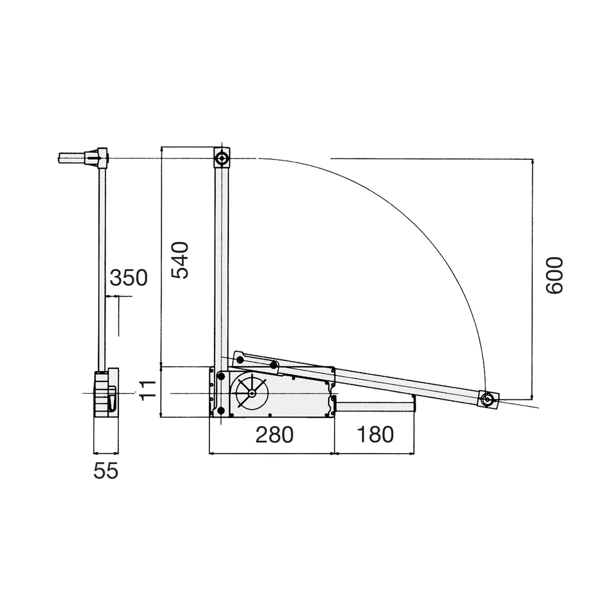 Colgador Basculante doble LIFT